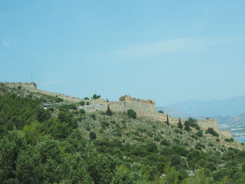 We make our way to Palamidi Fortress above Nafplion
