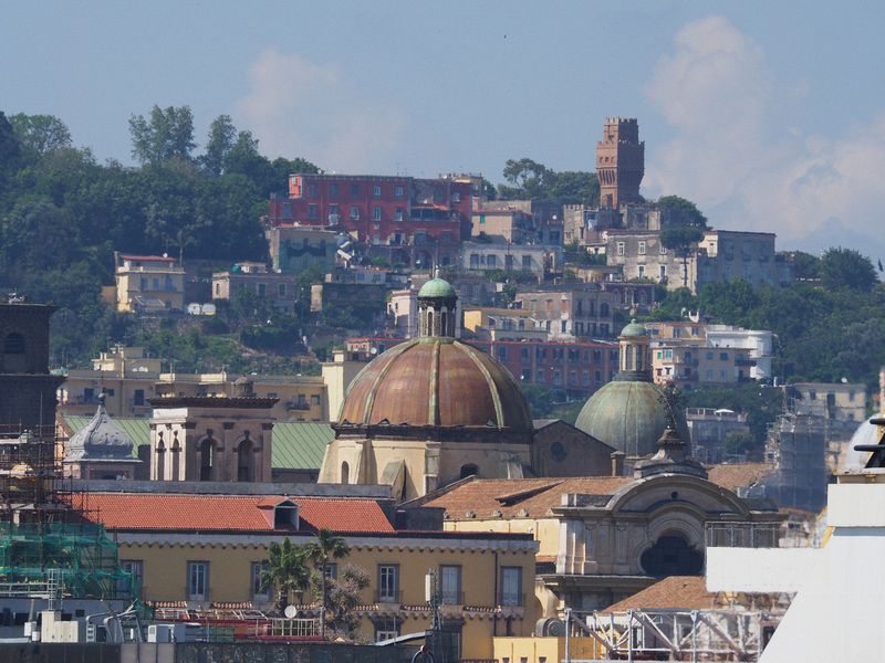 Church domes and towers