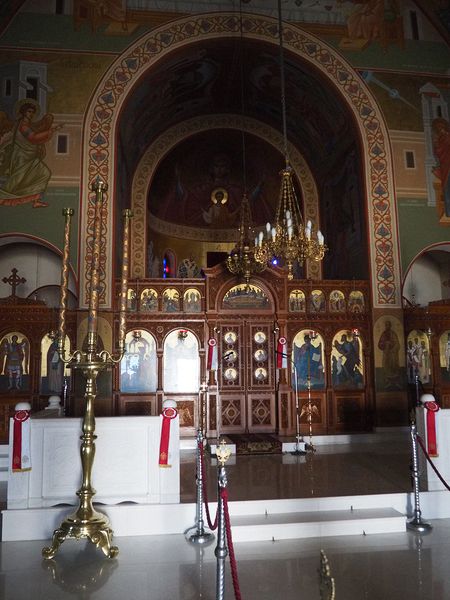 Altar screen