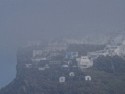 Buildings in the morning mist