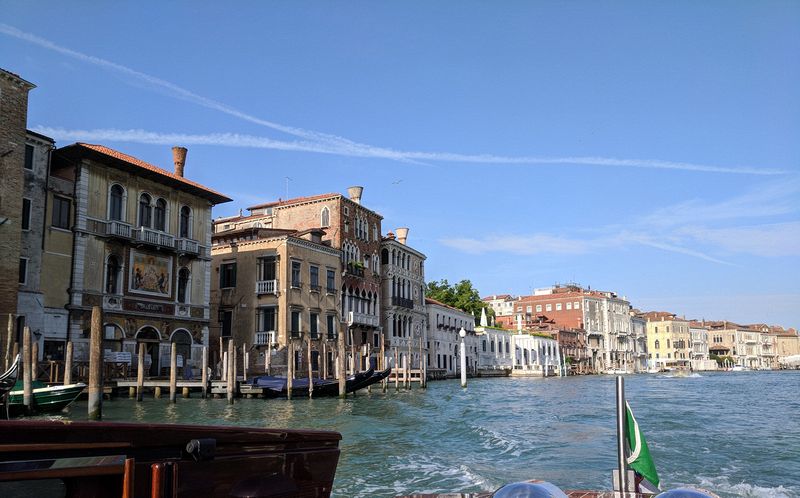 We travel down the Grand Canal