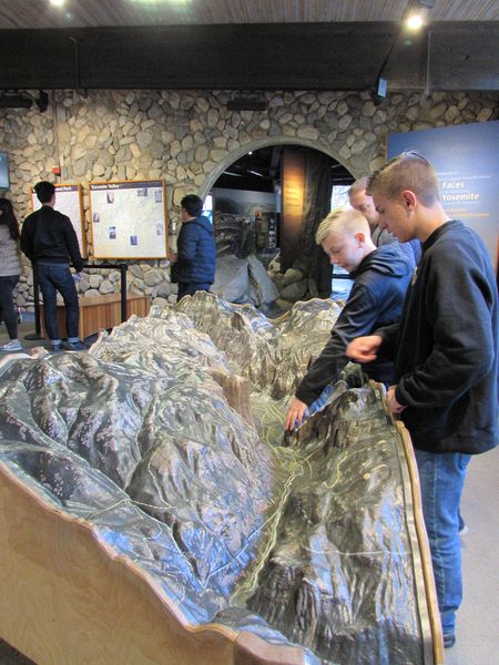A model of Yosemite Valley