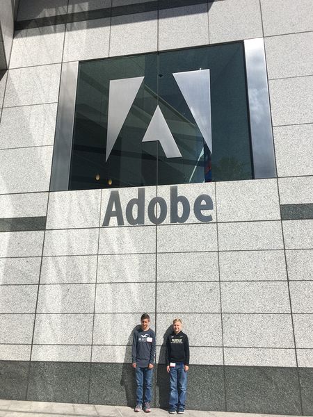 A visit to Adobe Systems in San Jose