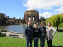 At the Palace of Fine Arts
