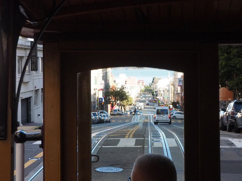 Cable car tracks