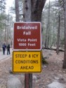 Hiking to Bridalveil Falls at Yosemite