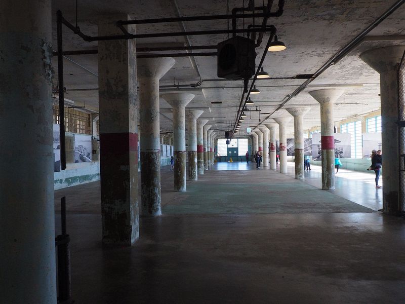 Inside the New Industries building