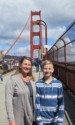 Jen and Nicholas on the bridge