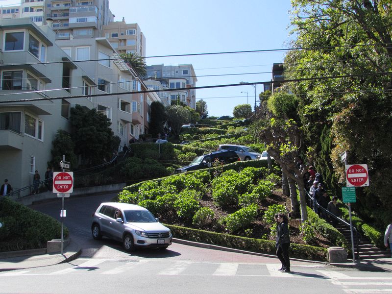 The crookedest street in the world