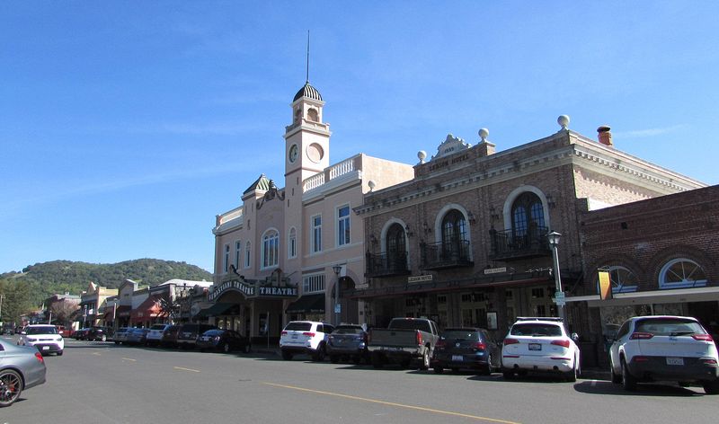 The Sebastiani Theatre in downtown Sonoma