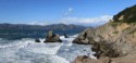 Waves on the rocks