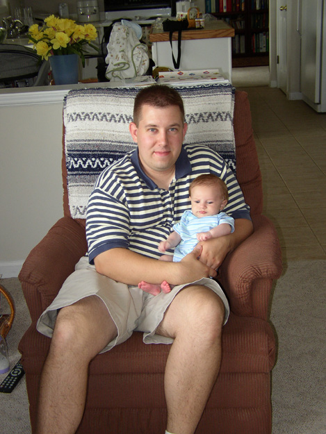 073-Daddy and Andrew on Father's Day