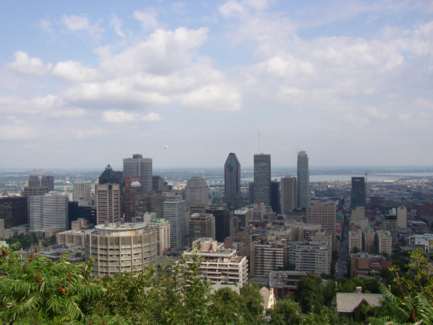 031-montreal downtown from mont royal
