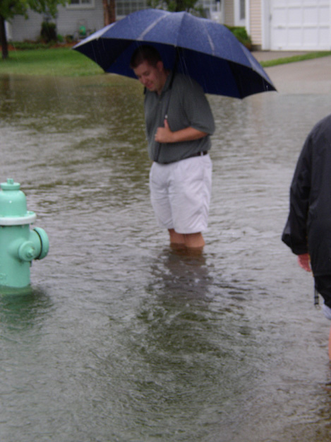 35-up to the knees in flood water