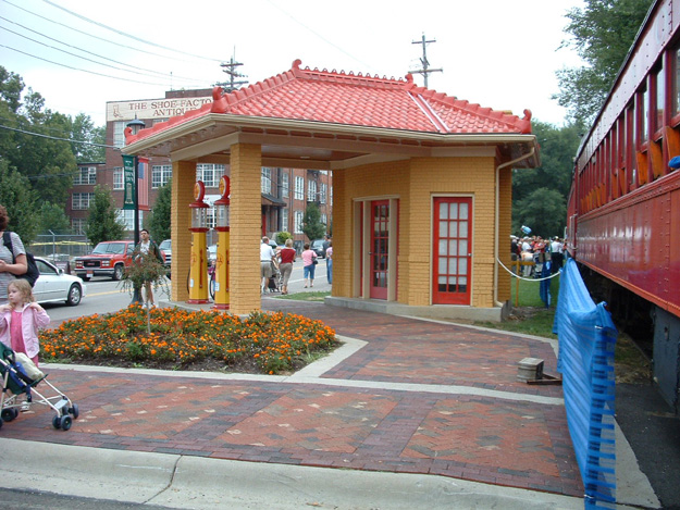 04-Old gas station near train station