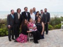 Mary with her kids and grandkids