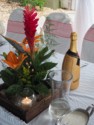 The champagne awaits
