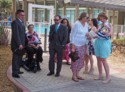 The guests are arriving