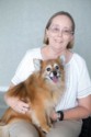 Ginger in June's lap 1