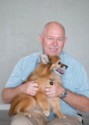 Pete holds Ginger 2