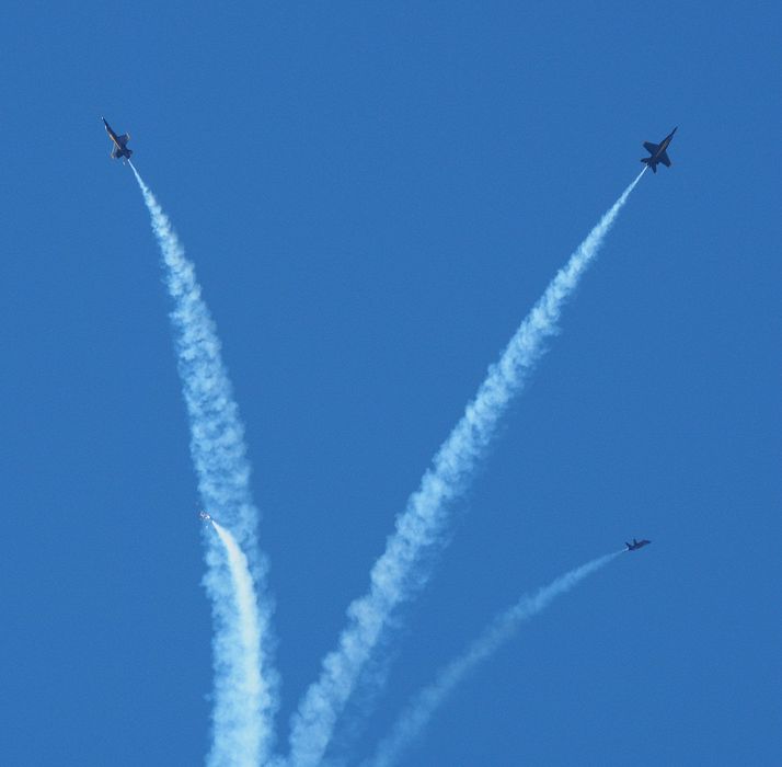 Blue Angels fleur de lis