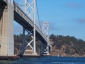 Crossing under the Bay Bridge