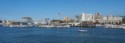 Jack London Square across the estuary from us