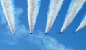 Blue Angels buzzing our boat