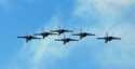 Blue Angels in formation