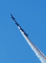 Four Blue Angels climbing