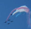 Snowbirds looping