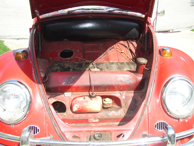 07 vw trunk