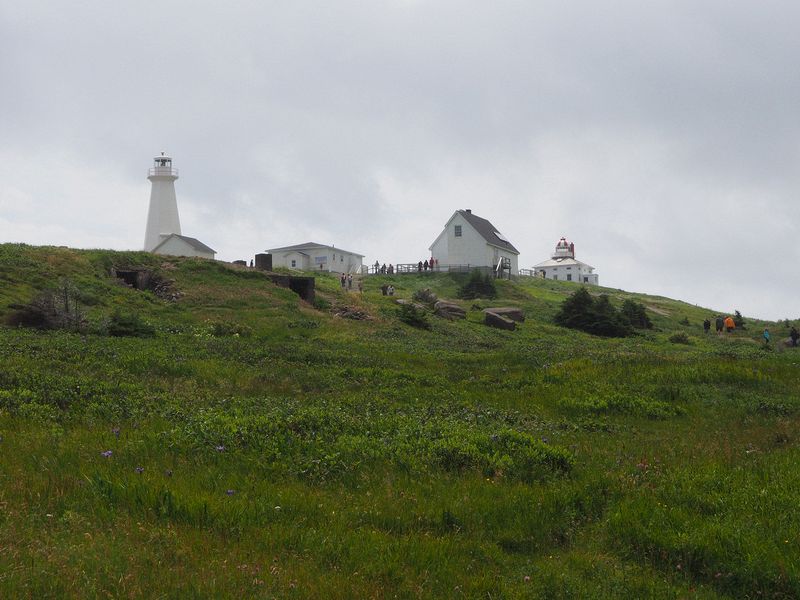 Both new and old lighthouses