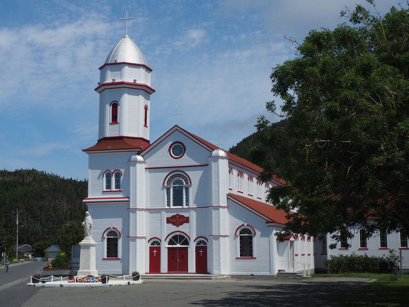 Sacred Heart Church where Eloise attended services