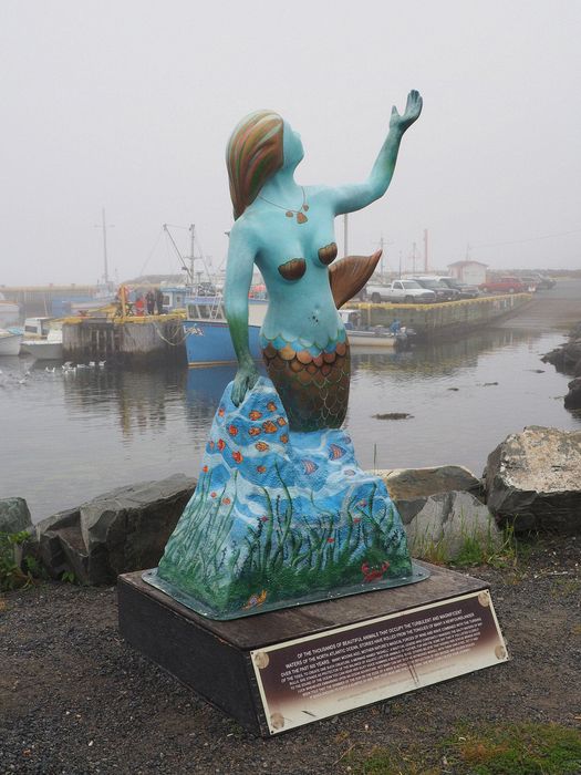 Mermaid statue