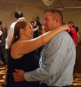 Jen and Dave dancing