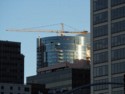 A new building goes up