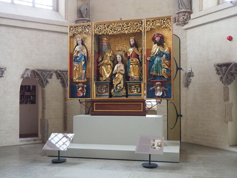 Altar piece in St Mary's Church
