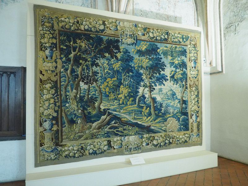 An old tapestry made in Belgium