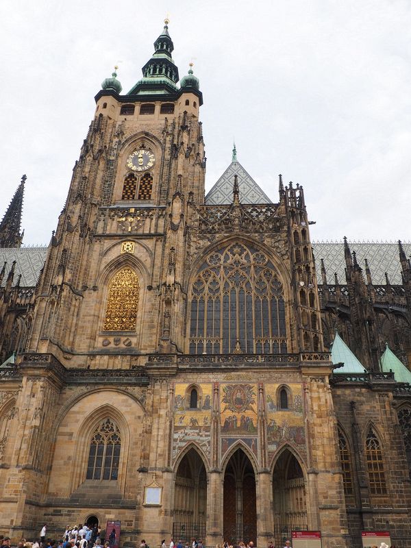 Cathedral clock tower