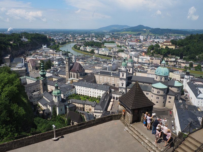 One view from the fortress