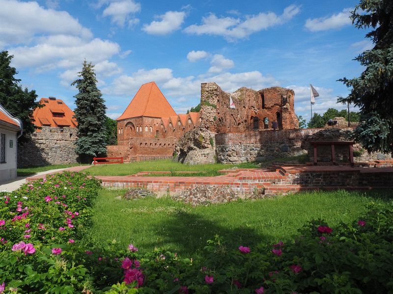Ruins of the Castle of the Teutonic Knights