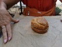 ...with a brioche bun...