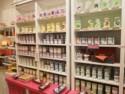 Candles of all different fragrances in jars