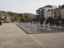 Fountains in the Hermitage town square