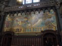 One of several mosaics on the walls