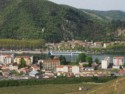 Our riverboat docked in Tournon