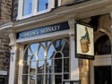 Sign for the Drum and Monkey pub