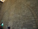 The bricks wtihin this archway were sometimes removed for large dinners