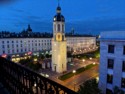 The Place Antonin Poncet with its bell tower